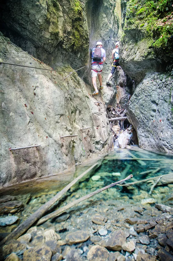ferrata kyseľ temnica