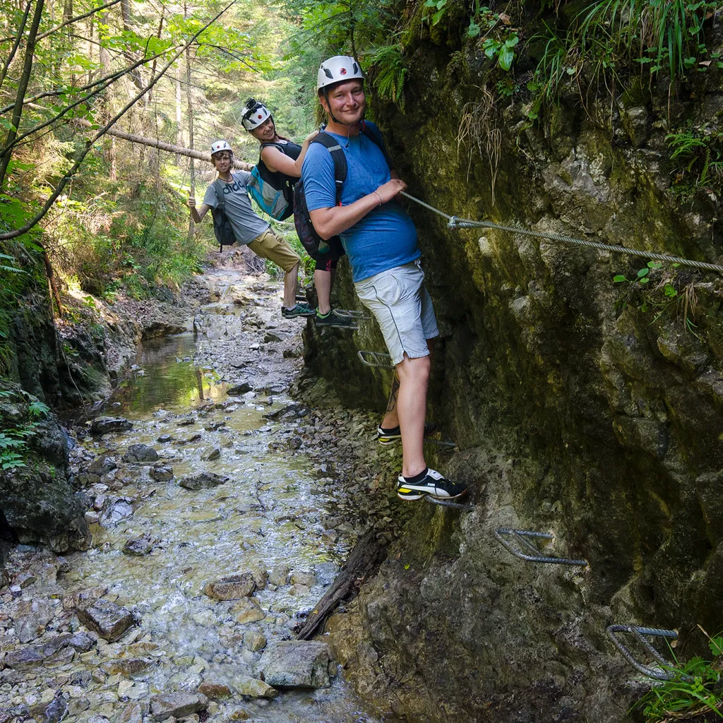 ferrata kyseľ
