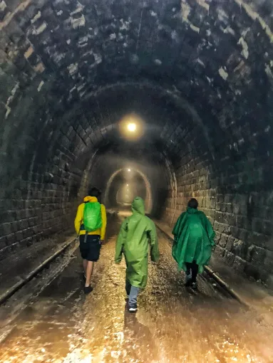 Vlakotúra: Margeciansky starý tunel margeciansky tunel 2