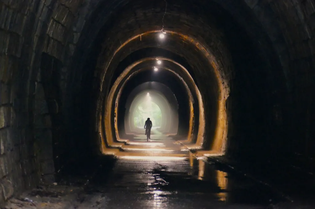 Vlakotúra: Margeciansky starý tunel margeciansky tunel 3
